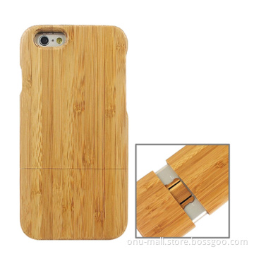 Mobile Accessory Detachable Wooden Case for iPhone 6s, for iPhone 6s Bamboo